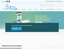 Tablet Screenshot of 3albe.com.br